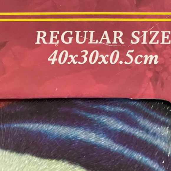 Vintage Glass Cutting Board Snowman Universal Kitchen Board Textured Glass - Picture 6 of 8